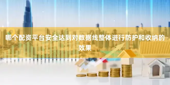 哪个配资平台安全达到对数据线整体进行防护和收纳的效果