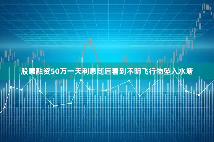 股票融资50万一天利息随后看到不明飞行物坠入水塘